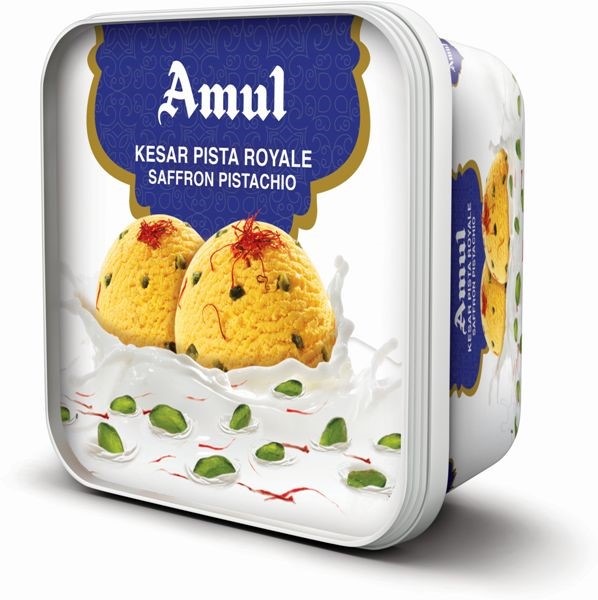 Amul Ice Cream Kesar Pista Royale